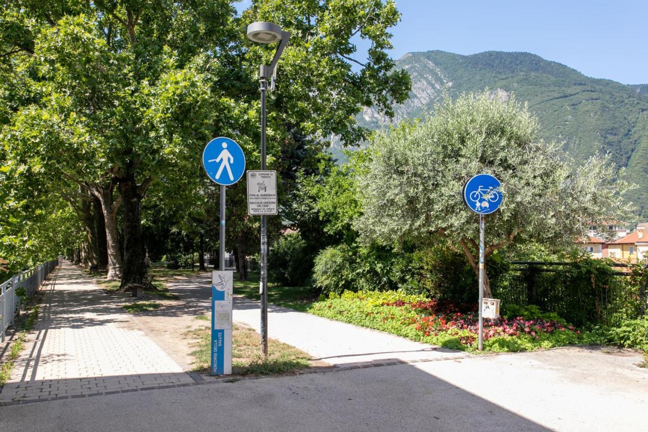 Appartamento Al Ponte Adiacente Al Parco, Vicino All'Ospedale E Centro Тренто Екстериор снимка